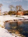 Rivington Hall in winter